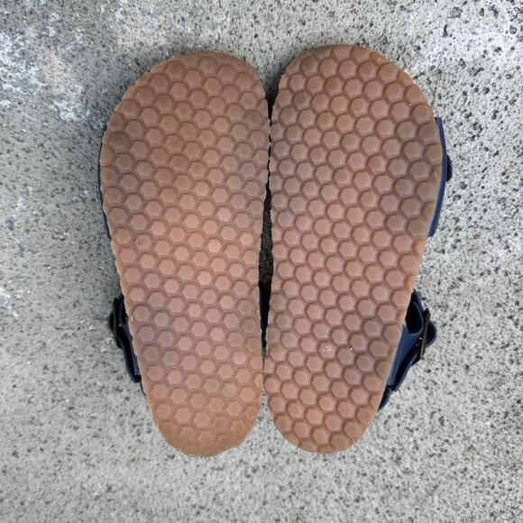 Clarks Buckle Sandals Kids EU 29 11.5 Blue Birkenstock Style Hiking Sandal Shoe - Picture 9 of 9